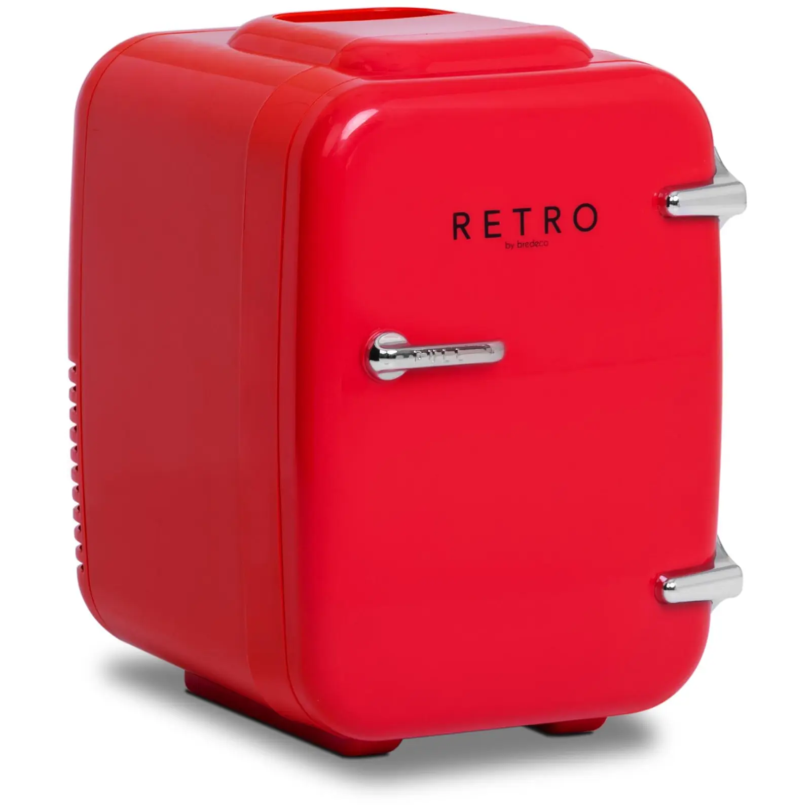 Mini-køleskab - 4 l - rødt