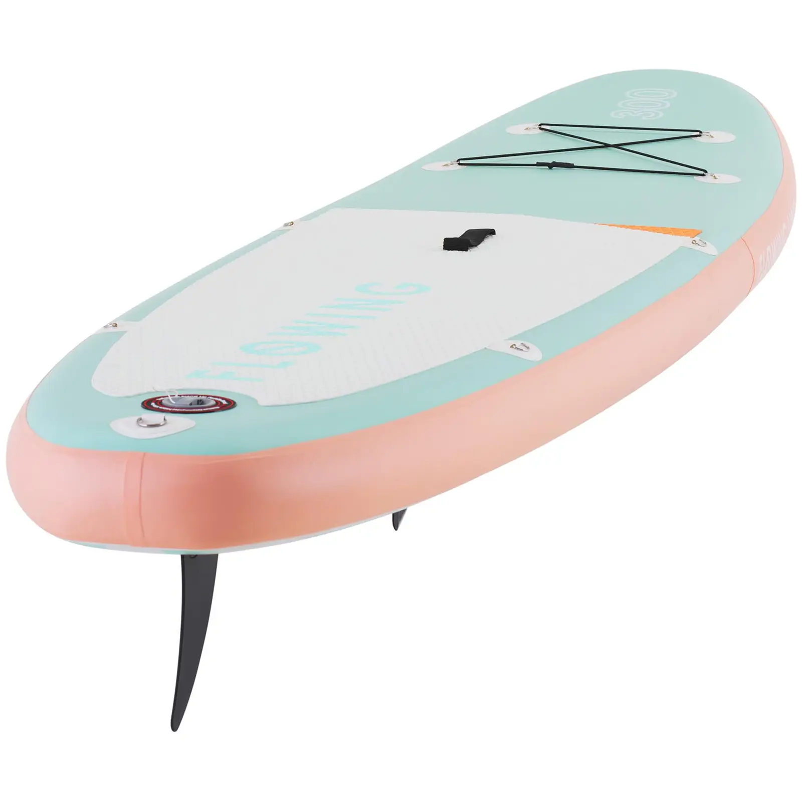 Brugt Paddle-board - 100 kg - oppusteligt - lyserødt