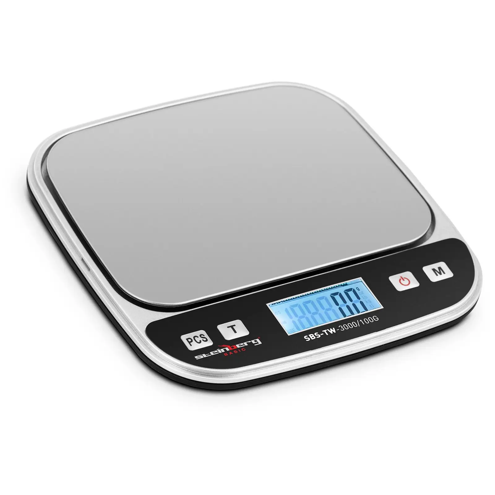 Digital bordvægt - 3 kg / 0,1 g - 13 x 9,8 cm - Basic
