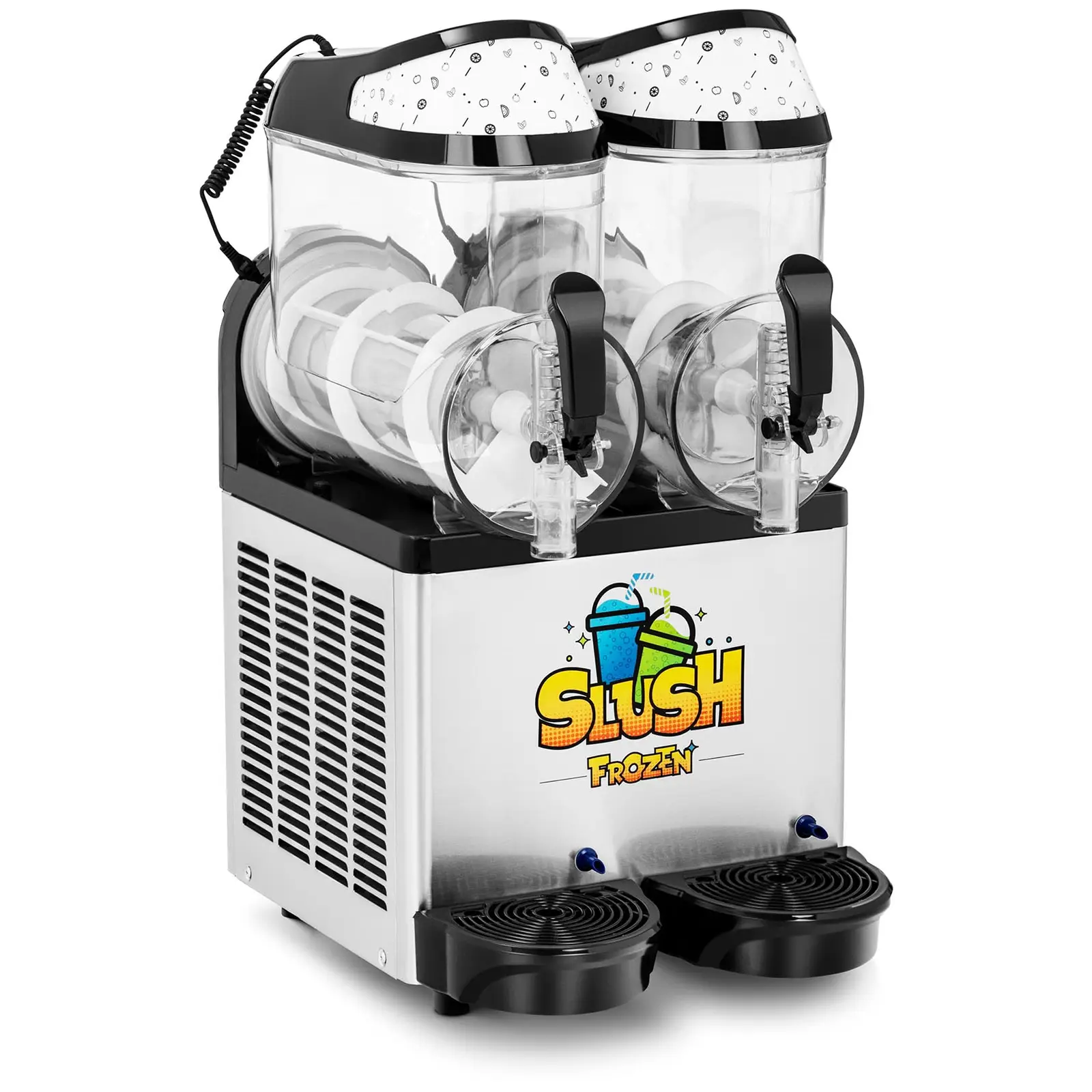 Slush ice-maskine - 2 x 10 l - LED