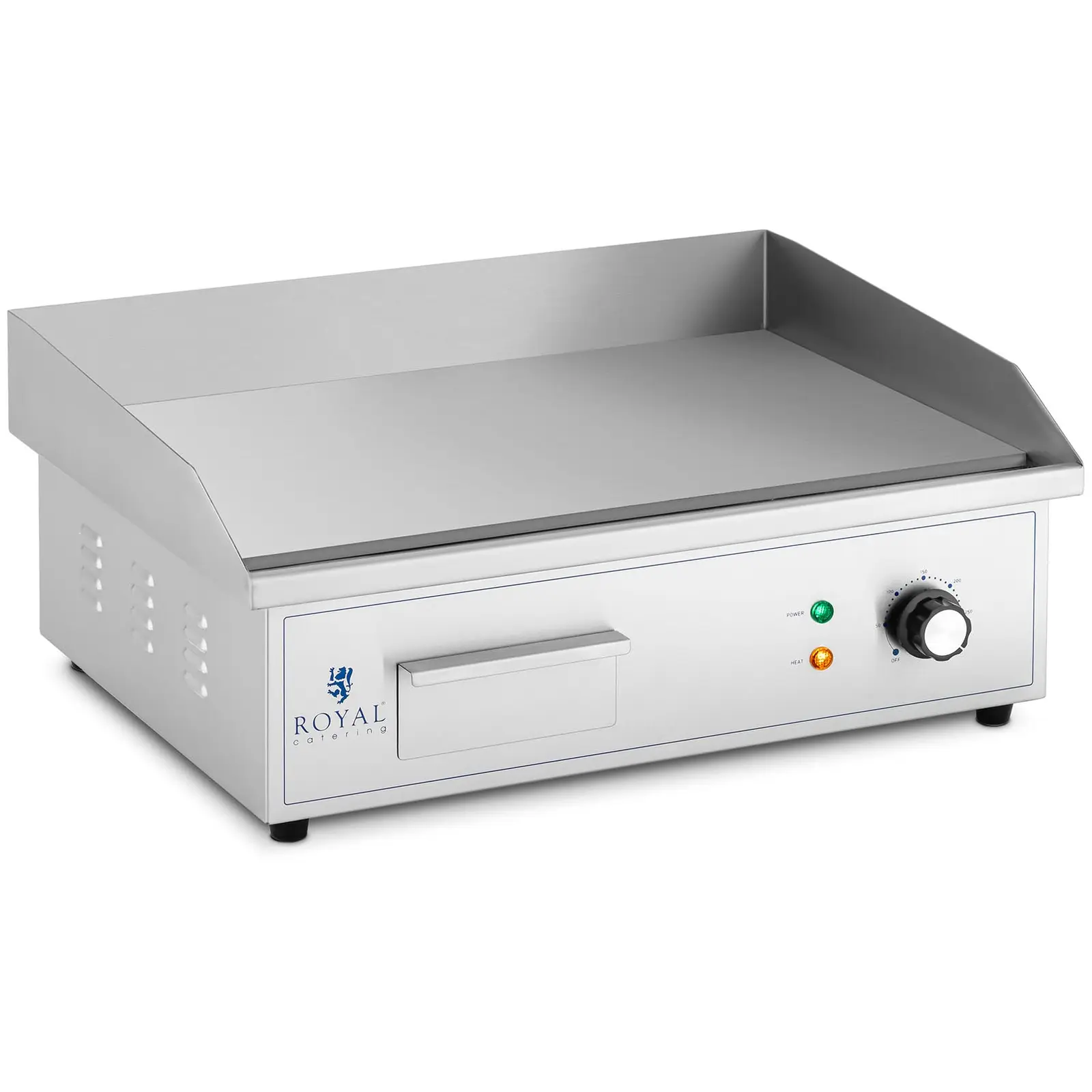 Stegeplade - 530 x 350 mm - Royal Catering - 3,000 W