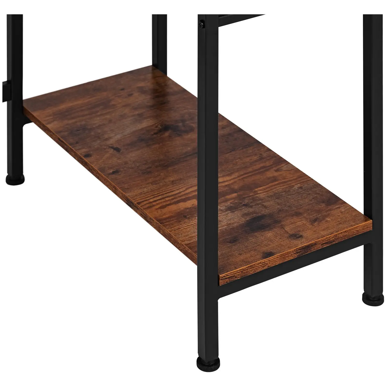 Skrivebord med hylder - 120 x 60 cm - 50 kg
