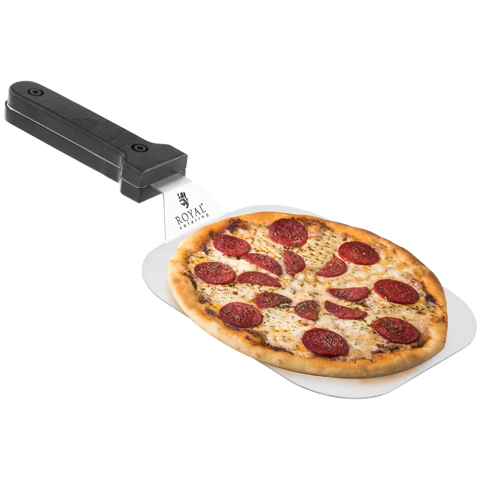 Pizzaspartel - rustfrit stål – 38 cm