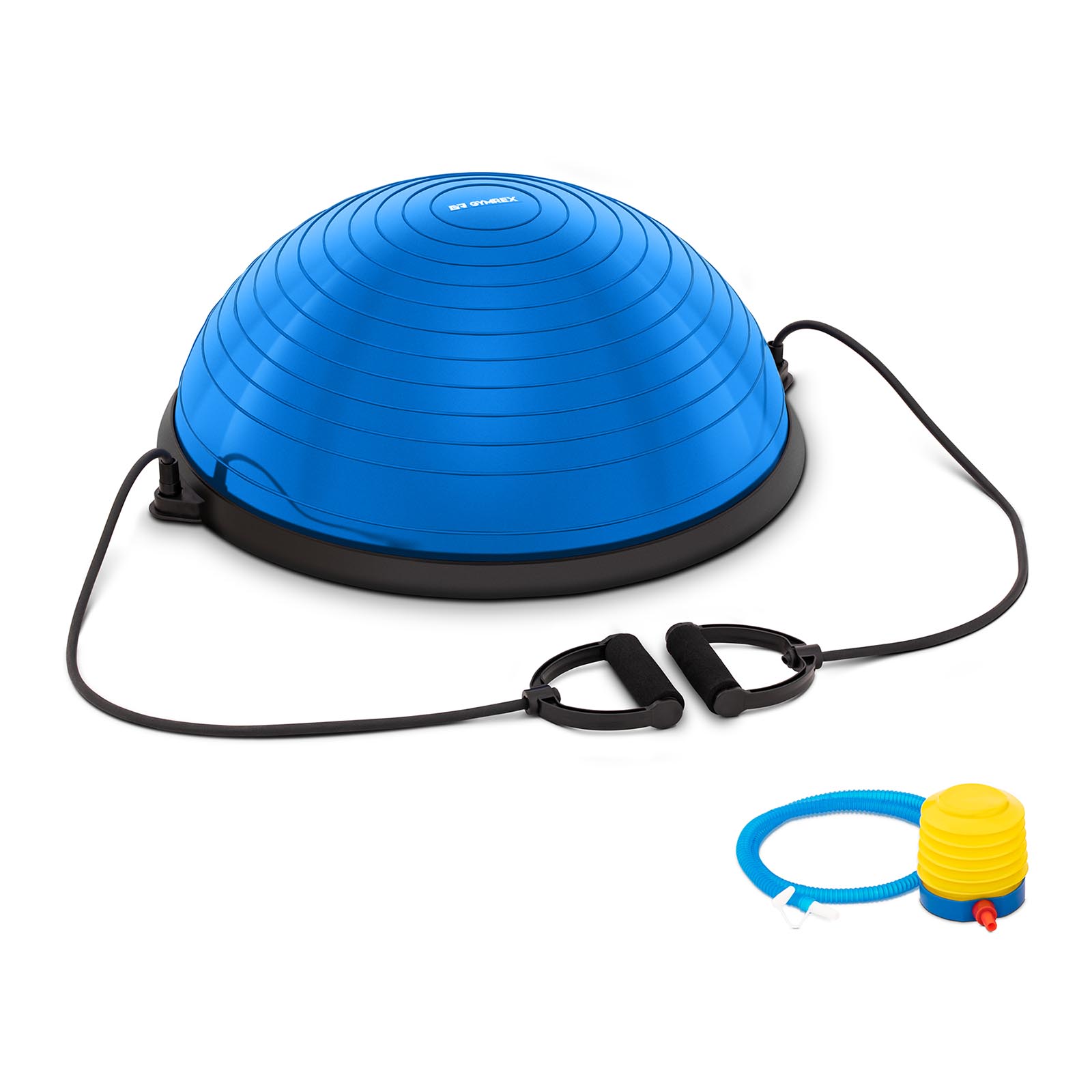 Balancebold inkl. gummitove - 220 kg - blå