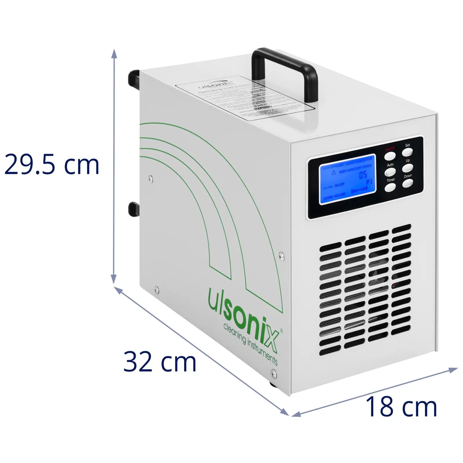 Ozongenerator - 20.000 mg pr. time - 170 watt - digital