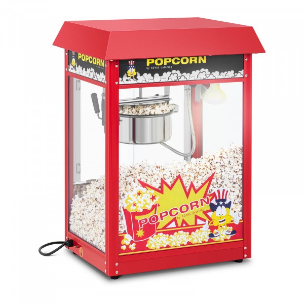 Popcornmaskine - rødt tag